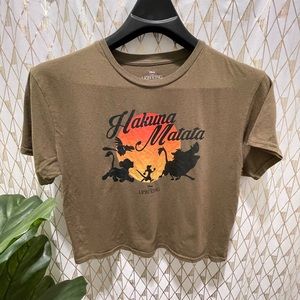 Crop top Lion King Shirt